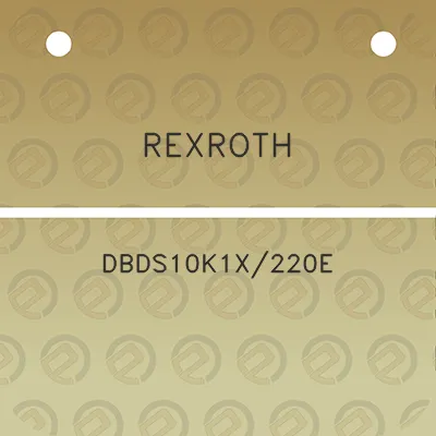 rexroth-dbds10k1x220e