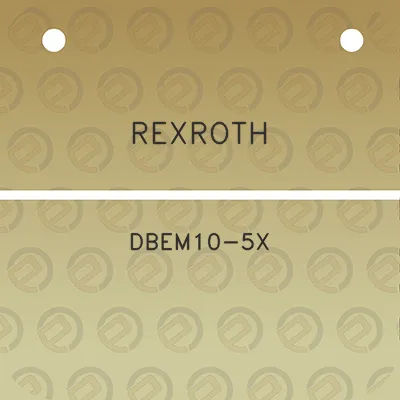 rexroth-dbem10-5x