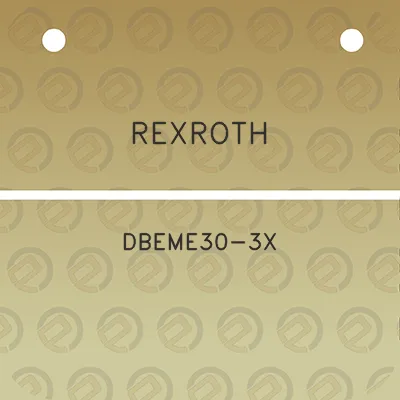 rexroth-dbeme30-3x