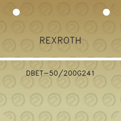 rexroth-dbet-50200g241