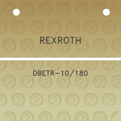 rexroth-dbetr-10180