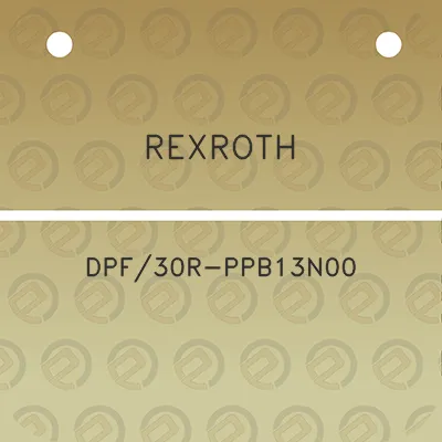 rexroth-dpf30r-ppb13n00