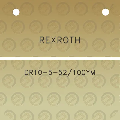 rexroth-dr10-5-52100ym