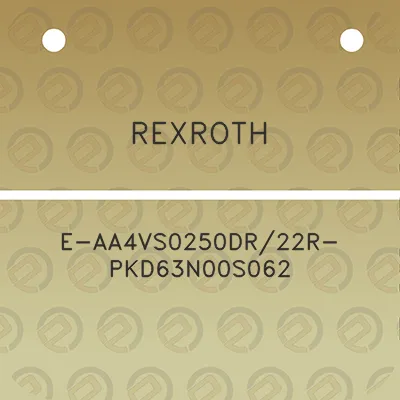 rexroth-e-aa4vs0250dr22r-pkd63n00s062