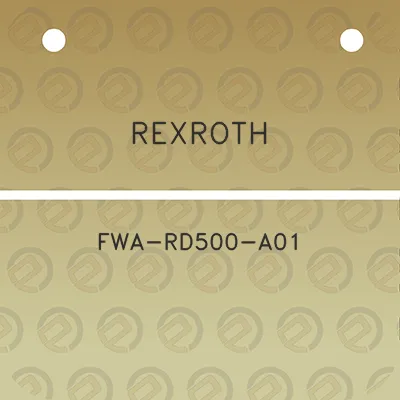 rexroth-fwa-rd500-a01