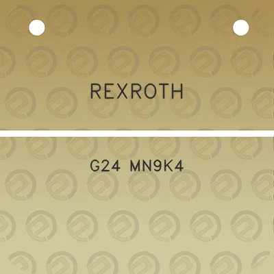 rexroth-g24-mn9k4