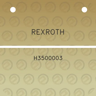 rexroth-h3500003