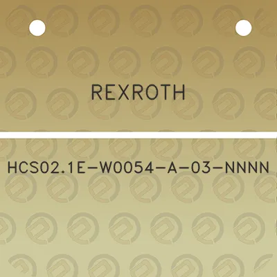 rexroth-hcs021e-w0054-a-03-nnnn