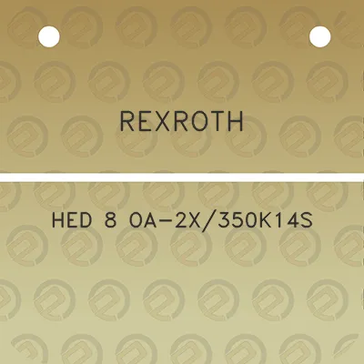 rexroth-hed-8-oa-2x350k14s