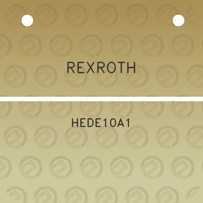 rexroth-hede10a1