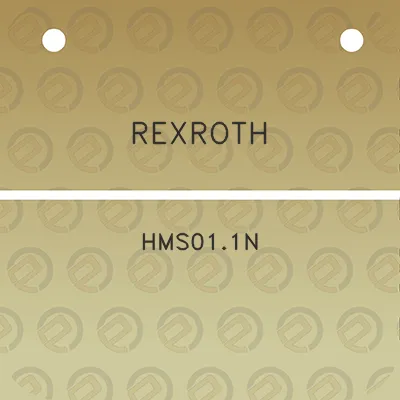 rexroth-hms011n