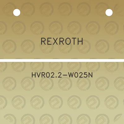 rexroth-hvr022-w025n