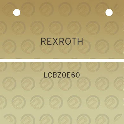 rexroth-lcbz0e60