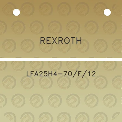 rexroth-lfa25h4-70f12