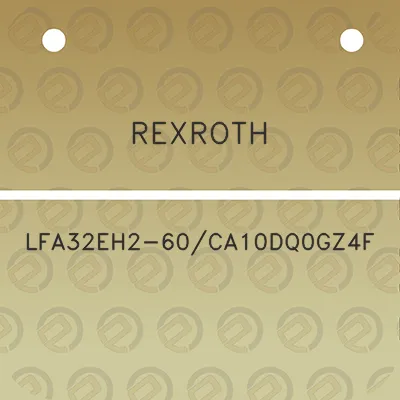 rexroth-lfa32eh2-60ca10dq0gz4f