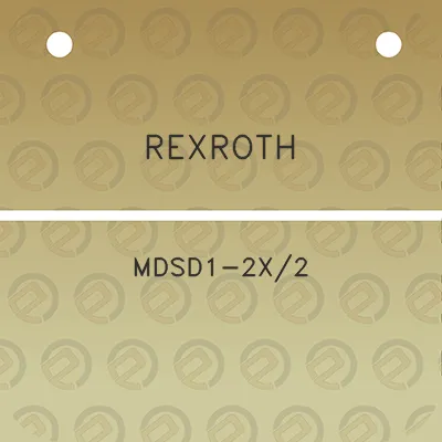 rexroth-mdsd1-2x2