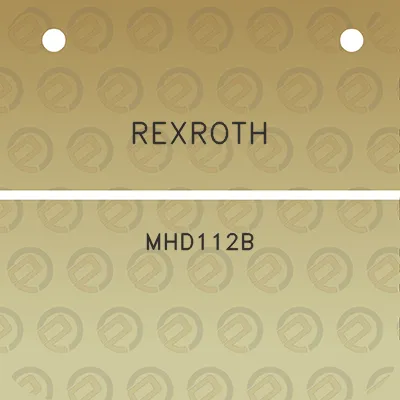 rexroth-mhd112b