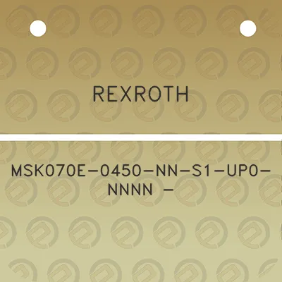 rexroth-msk070e-0450-nn-s1-up0-nnnn