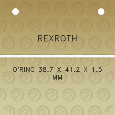 rexroth-oring-387-x-412-x-15-mm