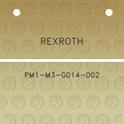 rexroth-pm1-m3-g014-002