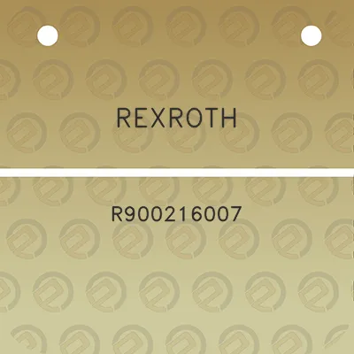 rexroth-r900216007