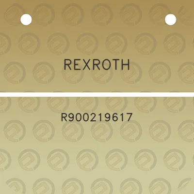 rexroth-r900219617