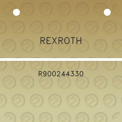 rexroth-r900244330