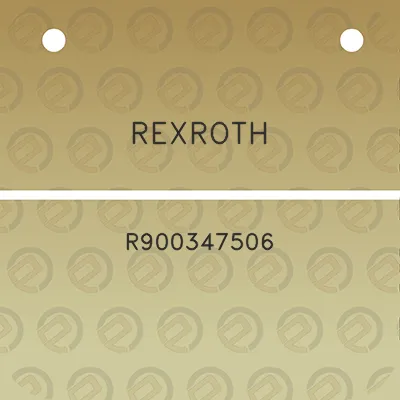 rexroth-r900347506