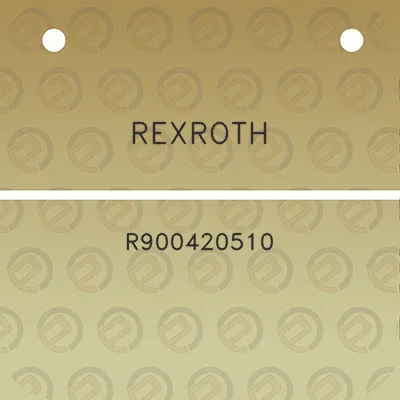 rexroth-r900420510