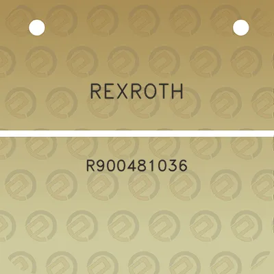 rexroth-r900481036