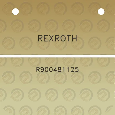 rexroth-r900481125