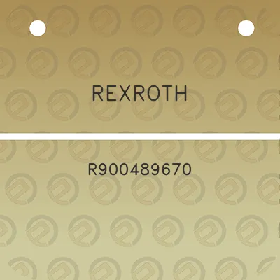 rexroth-r900489670