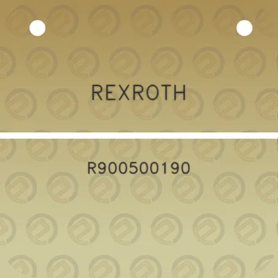 rexroth-r900500190