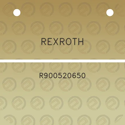 rexroth-r900520650