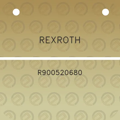 rexroth-r900520680