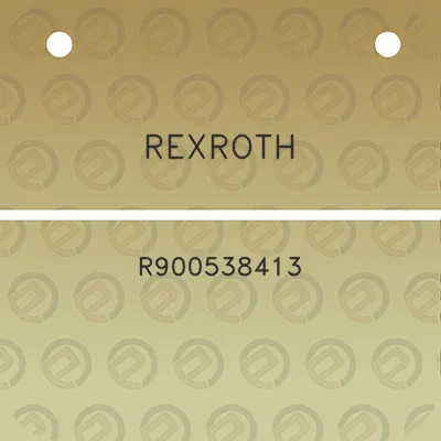 rexroth-r900538413