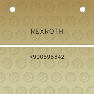 rexroth-r900598342