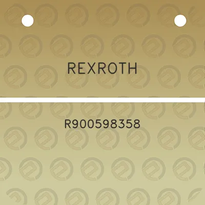 rexroth-r900598358