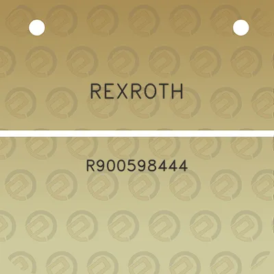 rexroth-r900598444