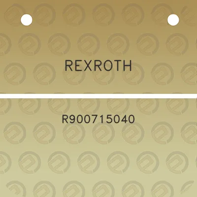 rexroth-r900715040