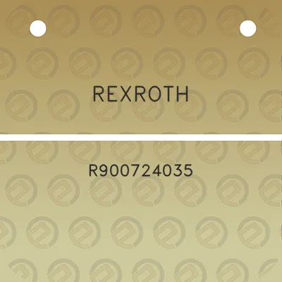 rexroth-r900724035