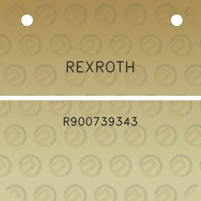 rexroth-r900739343