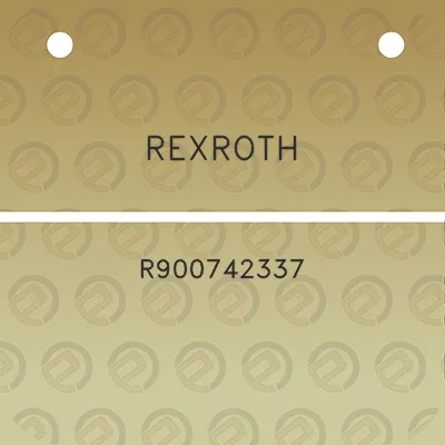 rexroth-r900742337