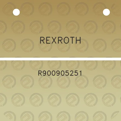 rexroth-r900905251