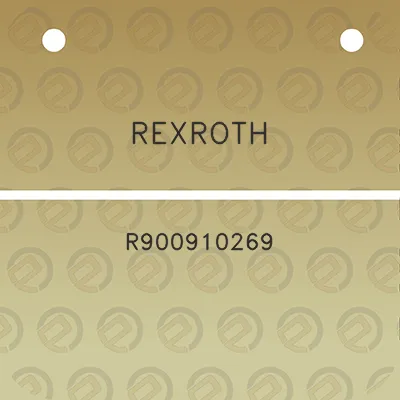 rexroth-r900910269