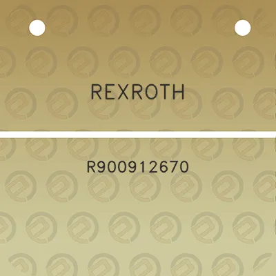 rexroth-r900912670