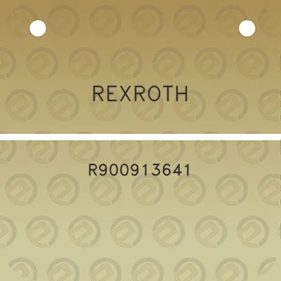 rexroth-r900913641