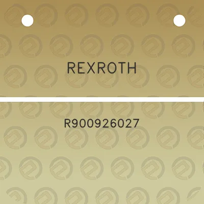 rexroth-r900926027