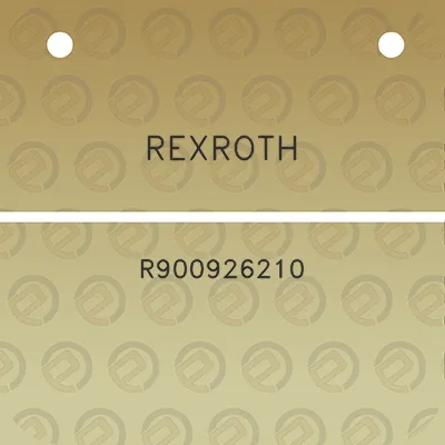 rexroth-r900926210