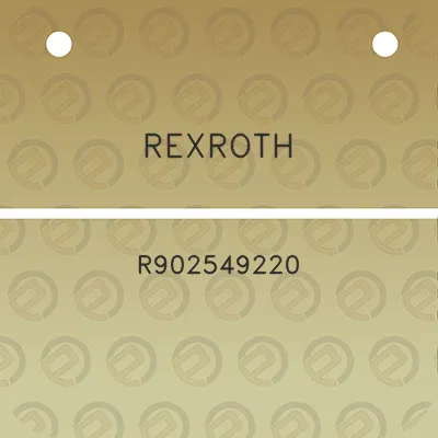 rexroth-r902549220